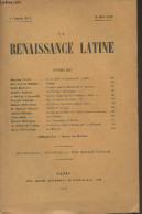 La Renaissance Latine - 2e Année N°5 - 15 Mai 1903 - Maurice Barrès : Les Amitiés Françaises (1re Partie) - Mme Catulle - Otras Revistas