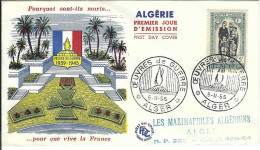 Envellope ALGERIE 1e Jour N° 330 Ceres - Algeria (1962-...)