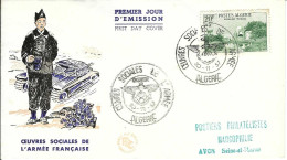 Envellope ALGERIE 1e Jour N° 347 Ceres - Algeria (1962-...)