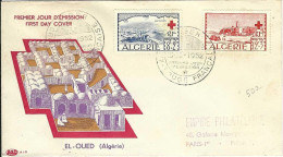 Envellope ALGERIE 1e Jour N° 300 - 301 Ceres - Algeria (1962-...)