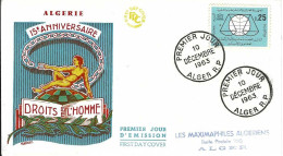 Envellope ALGERIE 1e Jour N° 384 Y & T - Algeria (1962-...)