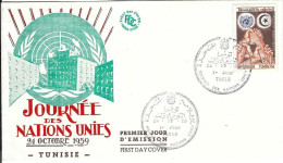 Envellope TUNISIE 1e Jour N° 499 Y & T - Tunisia (1956-...)