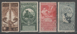 ITALIA 1911 - Cinquantenario Unità * - Neufs