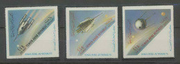 2137/ Espace (space) Neuf ** MNH Yemen YAR (nord Yemen) 316/318 1963 Spoutnik Spoutnik Gagarine Gagarin - Asie