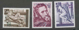 1895/ Espace (space) Neuf ** MNH 2132 à 2134 Bulgarie Bulgaria Overprint Surchargé - Europe