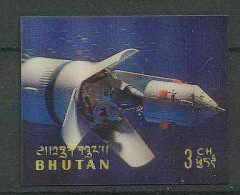 1729/ Espace (space) Neuf ** MNH Bhoutan (Bhutan) Timbre 3d - Asia