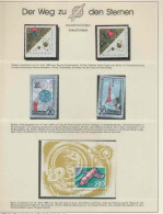 1372/ Espace (space) Neuf ** MNH Russie (Russia Urss USSR) 2953/54 SILVER.. 1 PAGE  - Rusia & URSS