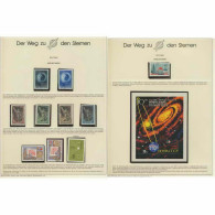 1330/ Espace (space) Neuf ** MNH Russie (Russia Urss USSR) Spoutnik Sputnik 1/2 - 2 PAGES  - Rusland En USSR