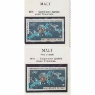 0956/ Espace (space) ** MNH Apollo 11 Mali Intelsat Molnya Non Dentelé Imperf - Africa