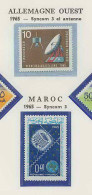 0570/ Espace (space) ** MNH Syncom 3 Maroc + Allemagne (germany) - Africa