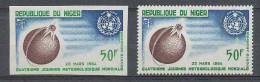 0468/ Espace (space) 1601 ** MNH TIROS 7 METEO Niger N° 41 + Non Dentelé Imperf - Africa