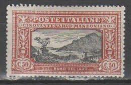ITALIA 1923 - Manzoni 50 C. * - Mint/hinged