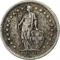 Suisse, 1/2 Franc, 1968, Bern, Cupro-nickel, TB+, KM:23a.1 - Otros & Sin Clasificación