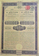 Budapester Strassen-Eisenb.Ges.- 4% Priorit.anl. 2000 Kron (1905) - Bahnwesen & Tramways