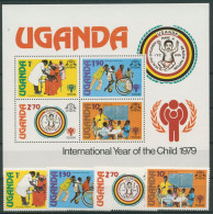 Uganda 1979 Jahr Des Kindes 203/06 Block 16 Postfrisch (G20687) - Ouganda (1962-...)