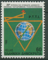 Griechenland 1988 IPTT-Kongress In Athen 1695 A Postfrisch - Ungebraucht