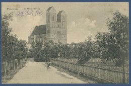 Prenzlau Blick Auf Die St. Marienkirche, Ungebraucht (AK1783) - Prenzlau