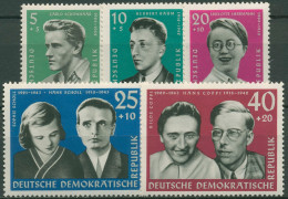 DDR 1961 Gedenkstätten Buchenwald KZ-Opfer 849/53 Postfrisch - Unused Stamps