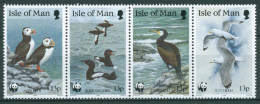 Isle Of Man 1989 WWF Seevögel 408/11 ZD Postfrisch (C90666) - Isle Of Man