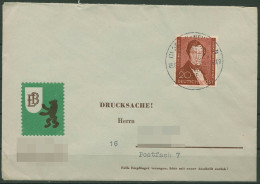 Berlin 1951 100. Todestag V. Albert Lortzing Ersttagsbrief 74 FDC (X28525) - Andere & Zonder Classificatie