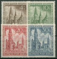 Berlin 1953 Kaiser-Wilhelm-Gedächtniskirche 106/09 Postfrisch - Nuovi