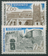 Frankreich 1983 Dienstmarke UNESCO Welterbe Bauwerke D 29/30 Postfrisch - Mint/Hinged