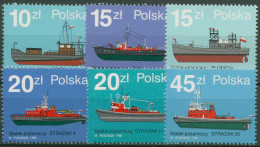 Polen 1988 Schiffe Feuerlöschboote 3184/89 Postfrisch - Unused Stamps