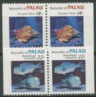 Palau 1985 Meerestiere 74/75 D/D Paare Postfrisch - Palau