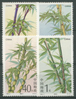 China 1993 Pflanzen Bambusgewächse 2478/81 Postfrisch - Ungebraucht