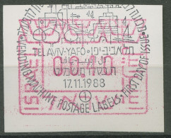 Israel ATM 1988 Automatenmarken Einzelwert, ATM 1 B Gestempelt - Viñetas De Franqueo (Frama)