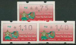 Israel ATM 1992 Automatenmarken Versandstellensatz 3 Werte, ATM 4 S1 Postfrisch - Automatenmarken (Frama)