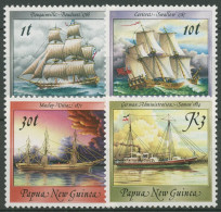 Papua Neuguinea 1988 Historische Schiffe 580/83 Postfrisch - Papúa Nueva Guinea