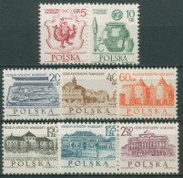 Polen 1965 Warschau Bauwerke 1597/04 Postfrisch - Unused Stamps