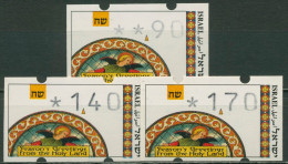 Israel ATM 1994 Weihnachten Versandstellenatz 3 Werte, ATM 23 S1 Postfrisch - Frankeervignetten (Frama)