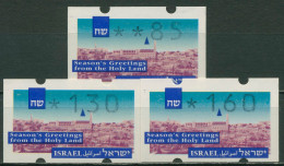 Israel ATM 1993 Weihnachten Versandstellensatz 3 Werte, ATM 6 S1 Postfrisch - Vignettes D'affranchissement (Frama)