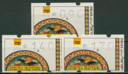 Israel ATM 1994 Weihnachten, Automat 018, Satz 3 Werte, ATM 24.1 S1 Postfrisch - Franking Labels