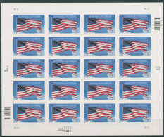 USA 2001 Ehrung Der Veteranen Flagge 3461 Bogen Postfrisch (SG40364) - Feuilles Complètes