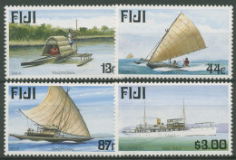 Fidschi 1998 Schifffahrt Segelboote Motorschiff 860/63 Postfrisch - Fidji (1970-...)
