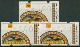 Israel ATM 1994 Weihnachten, Automat 023, Satz 3 Werte, ATM 24.2 S1 Postfrisch - Affrancature Meccaniche/Frama