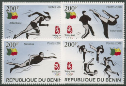 Benin 2008 Olympische Sommerspiele In Peking 1463/66 Postfrisch - Benin – Dahomey (1960-...)