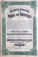 Société Anonyme De Niel-on-Rupel - 1927 - Anvers - Autres & Non Classés