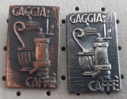 GAGGIA Coffee Cafe Kaffe Caffe Old Grinder Slovenia Ex Yugoslavia Vintage Pins - Bevande