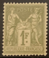 France Sage YT N° 82 Neuf *. Signé Calves. TB - 1876-1898 Sage (Type II)