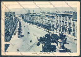 Cagliari Città Largo Carlo Felice FG Cartolina ZF6273 - Cagliari