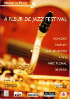 *CPM - Festival à Fleur De Jazz - PARIS (75) - Altri & Non Classificati