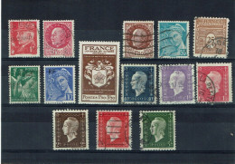 FRANCE - 1941 à 1945 - Y&T Entre N° 514 Et 536 - Oblitérés 72116 - Usati