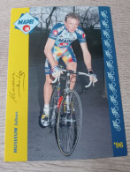 Cyclisme Cycling Ciclismo Ciclista Wielrennen Radfahren MUSEEUW JOHAN (Mapei-GB 1996) - Cyclisme