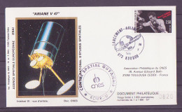Espace 1991 10 30 - CNES - Ariane V47 - Satellite INTELSAT VIF1 - Europe