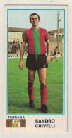 12781 "SANDRO CRIVELLI - 468 - TERNANA - FIGURINE PANINI 1974 - 75"  FIGURINA CARTONATA ORIG. - Sonstige & Ohne Zuordnung