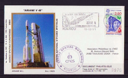 Espace 1991 12 17 - CNES - Ariane V48 - Lanceur - Europa